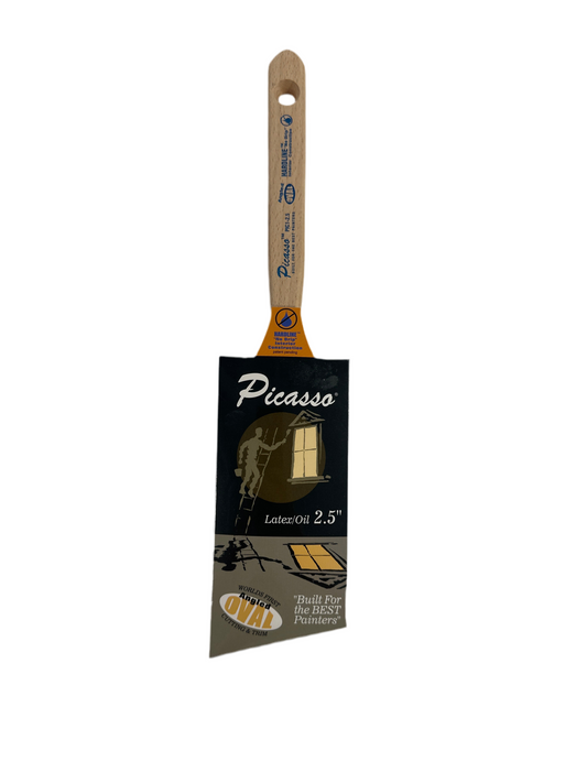 Picasso 2.5" Angled Oval Brush