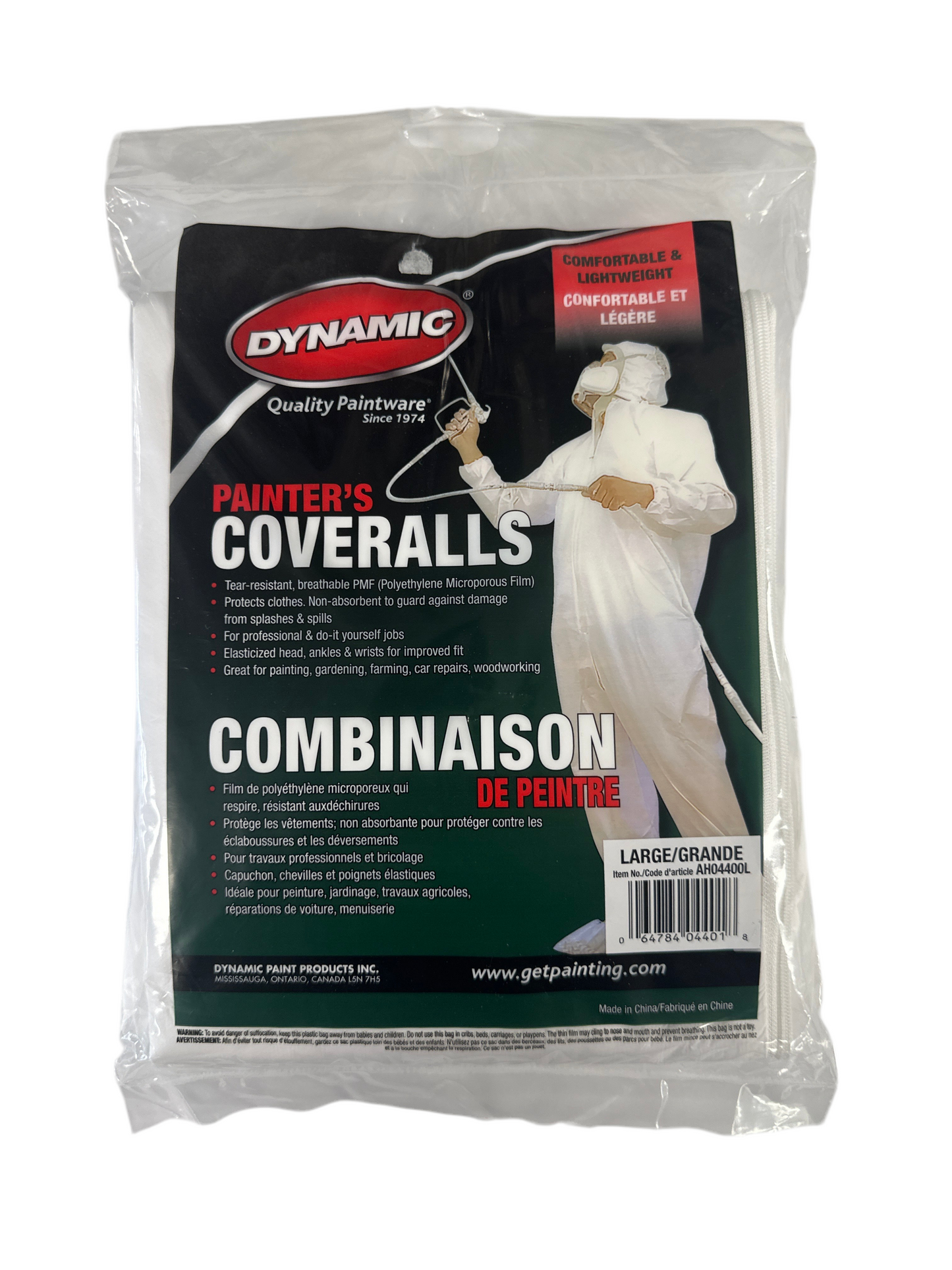 Dynamic Large HD PMF Coveralls