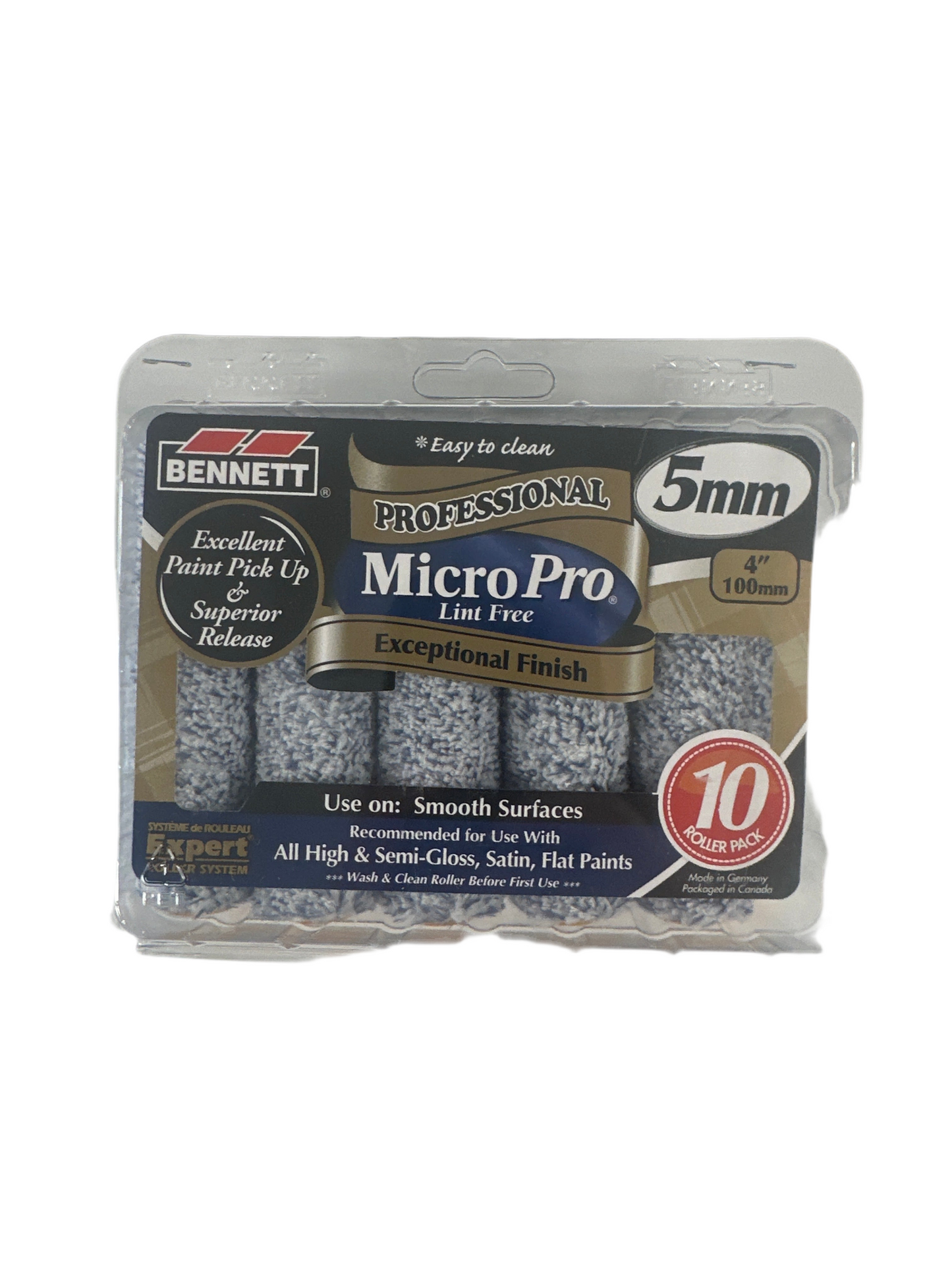 Bennett 4" MP5 Roller 10 Pack