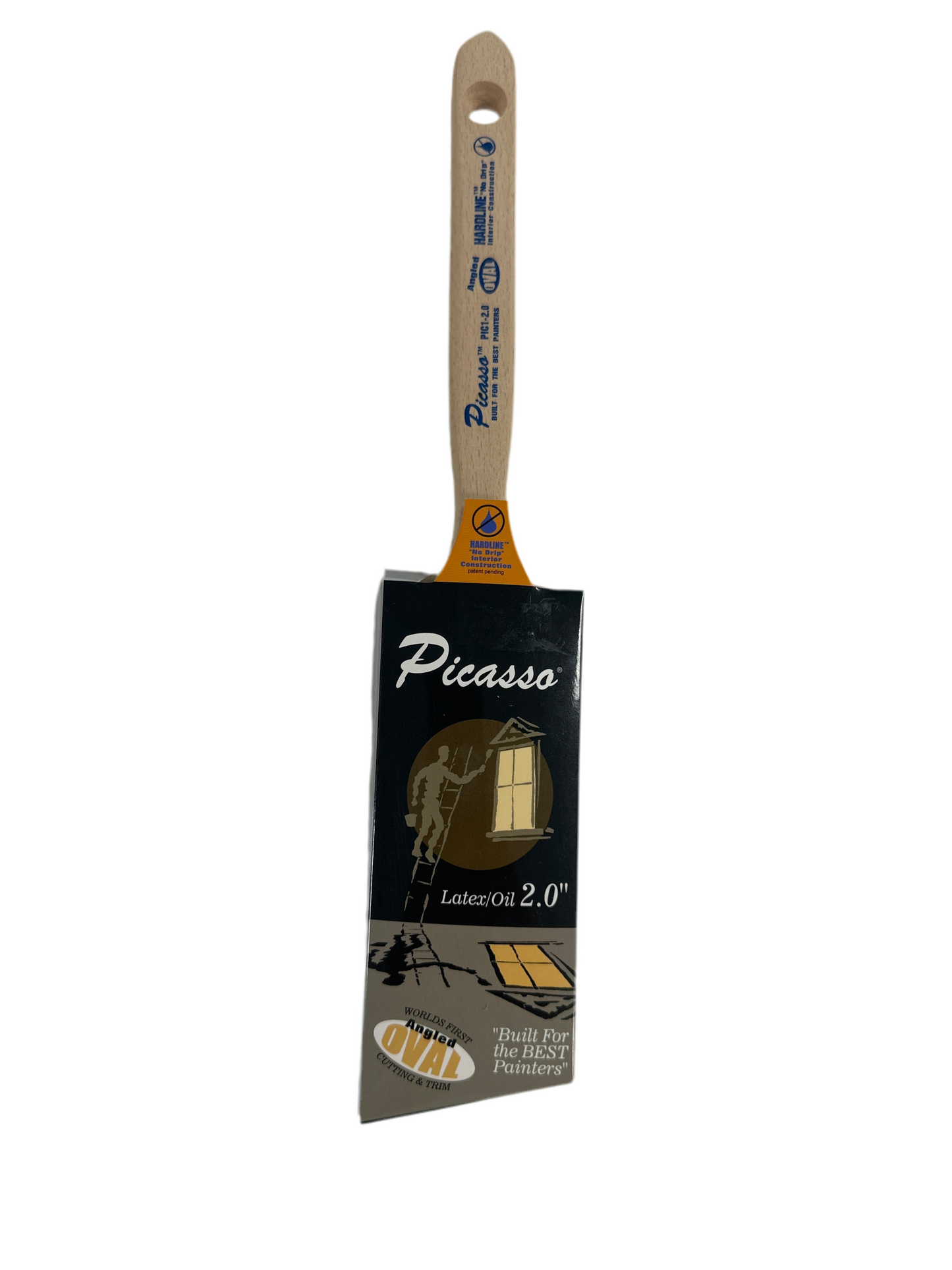 Picasso 2" Angled Oval Brush