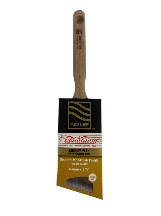Nour Tradition 2 1/2" Poly/Nylon Brush